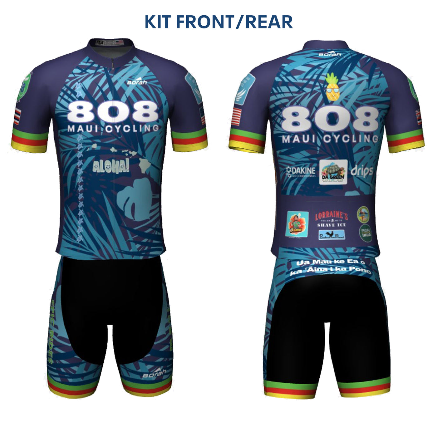 808 Maui Cycling Complete Kit