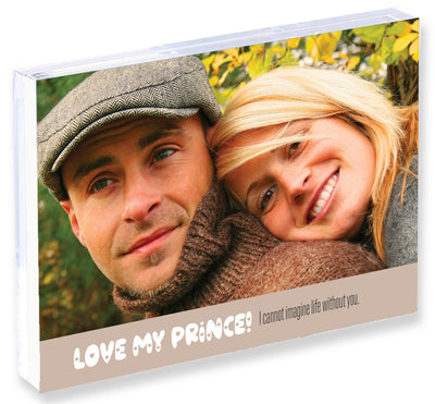 Love My Prince | Personalized Love Gift - Acrylic Frame