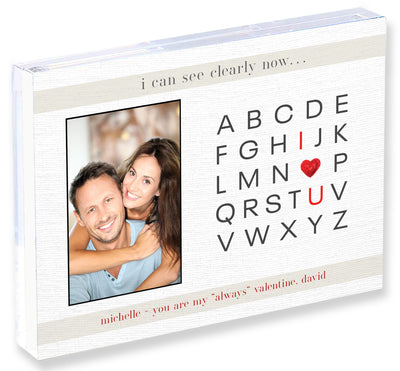 Alphabet Love | Acrylic Frame