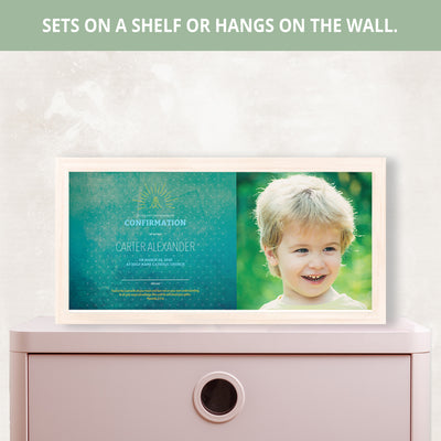Dedication, Confirmation, Baptism | Personalized Print, Wall Decor - Emerald Photo