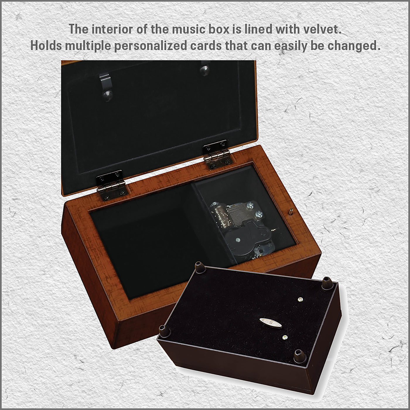 Peace | Personalized Memorial, Grief, Sympathy, Bereavement, Condolence, Funeral, Celebration of Life Gift - Music Box