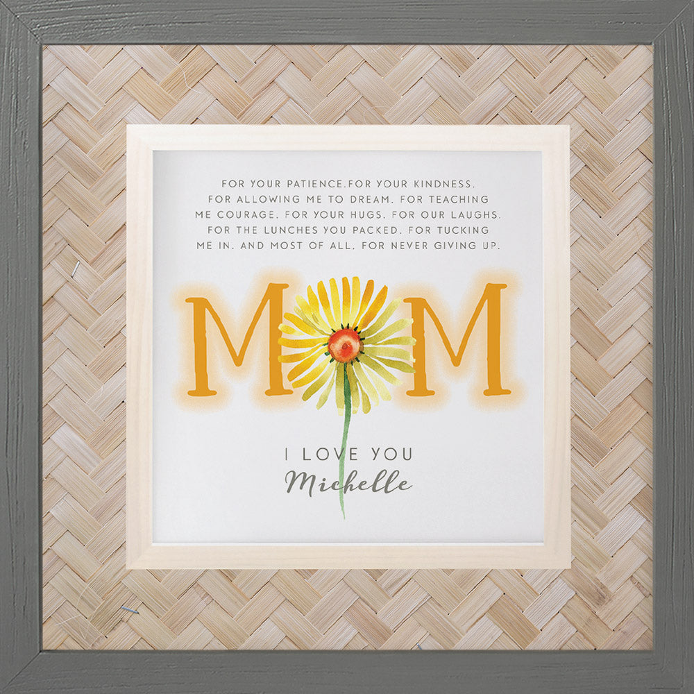 Mom Bamboo | Personalized Mom Mother's Day Birthday Print Wall Decor