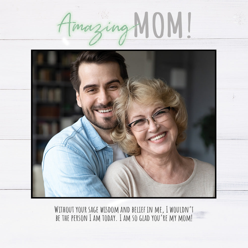 Amazing Mom | Personalized Mom Mother's Day Birthday, Print, Wall Decor - Photo