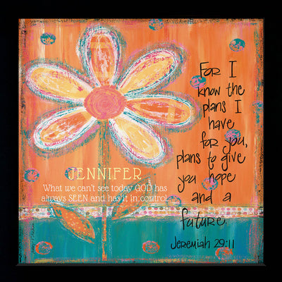Daisy Encouragement | Personalized Print, Wall Decor