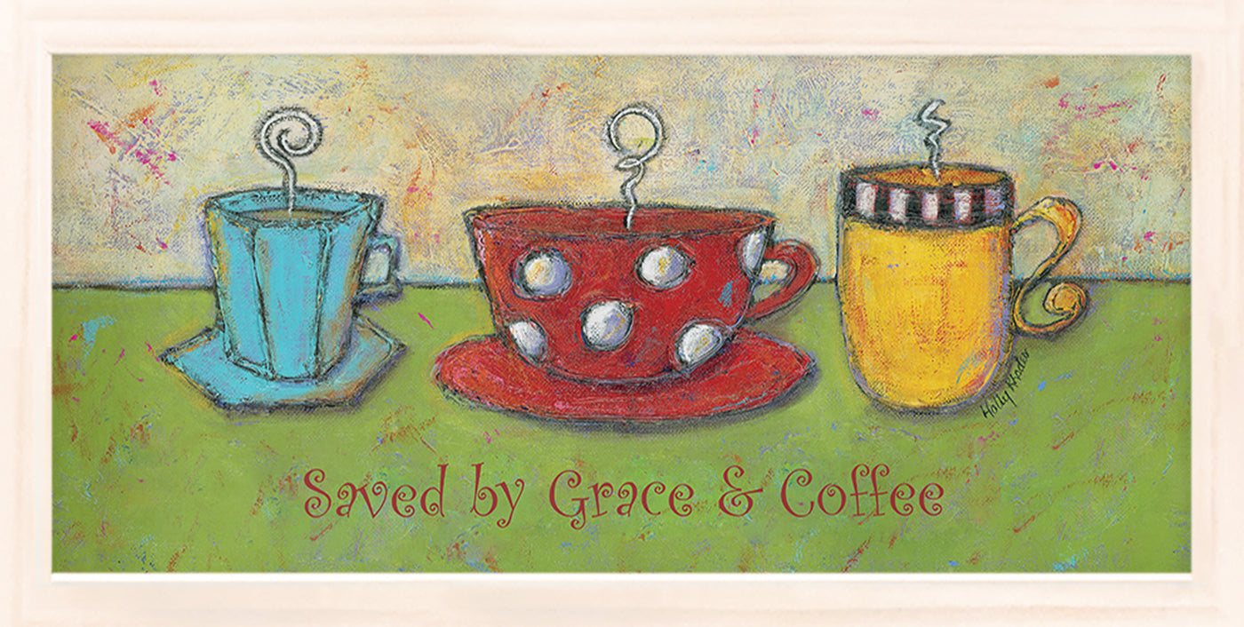 Coffee & Me | Personalized Kitchen Print, Wall Decor