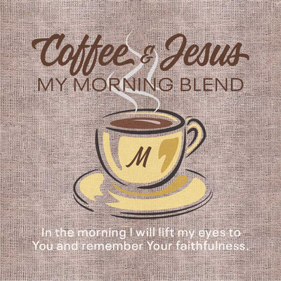 Coffee My Morning Blend | Personalized Kitchen Print, Wall Decor