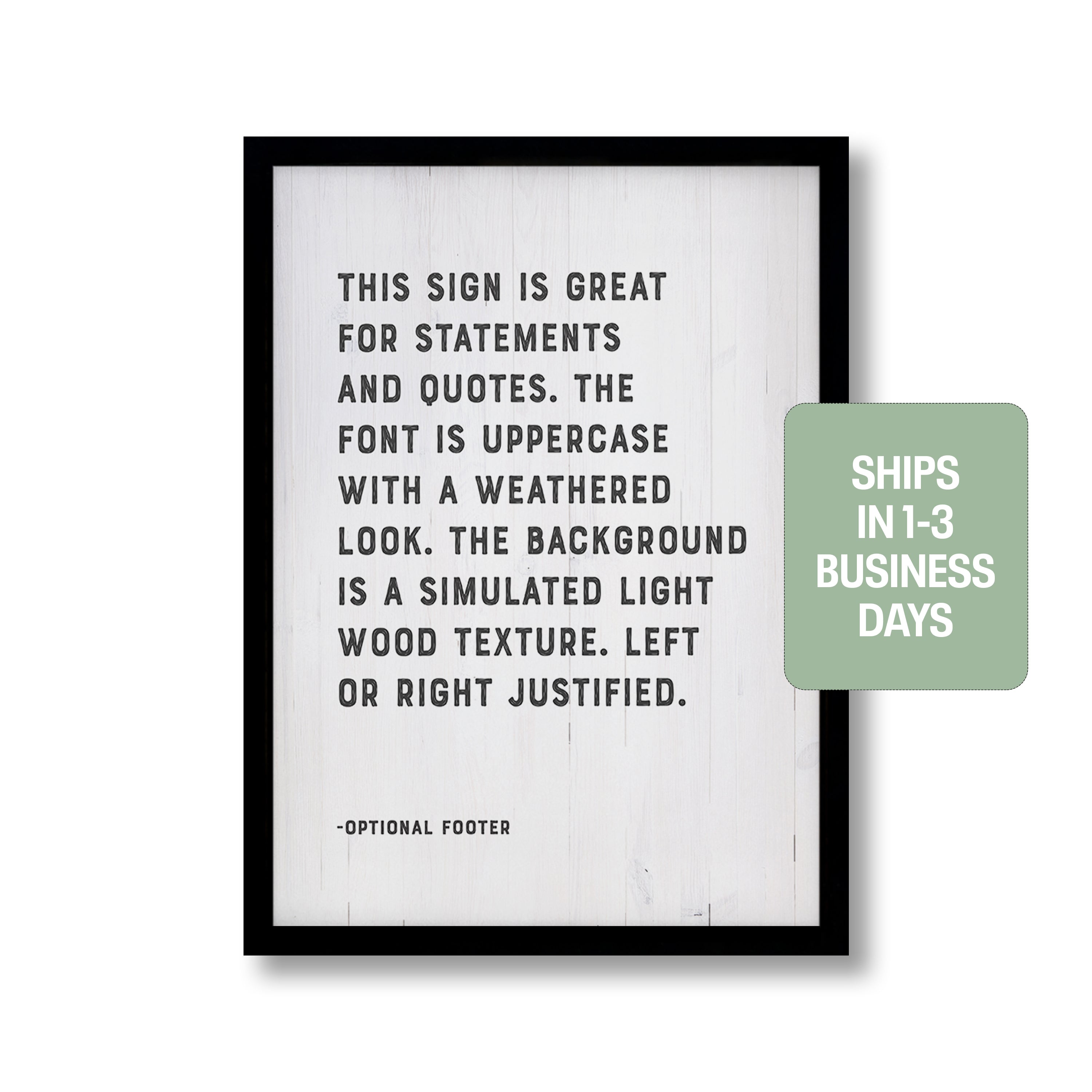 Custom Quote Print Style A | Personalized Framed Print, Custom Poster ...