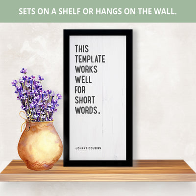 Custom Quote Print Style K | Personalized Sign or Print, Custom Poster, Any Text, Any Verse, Any Poem